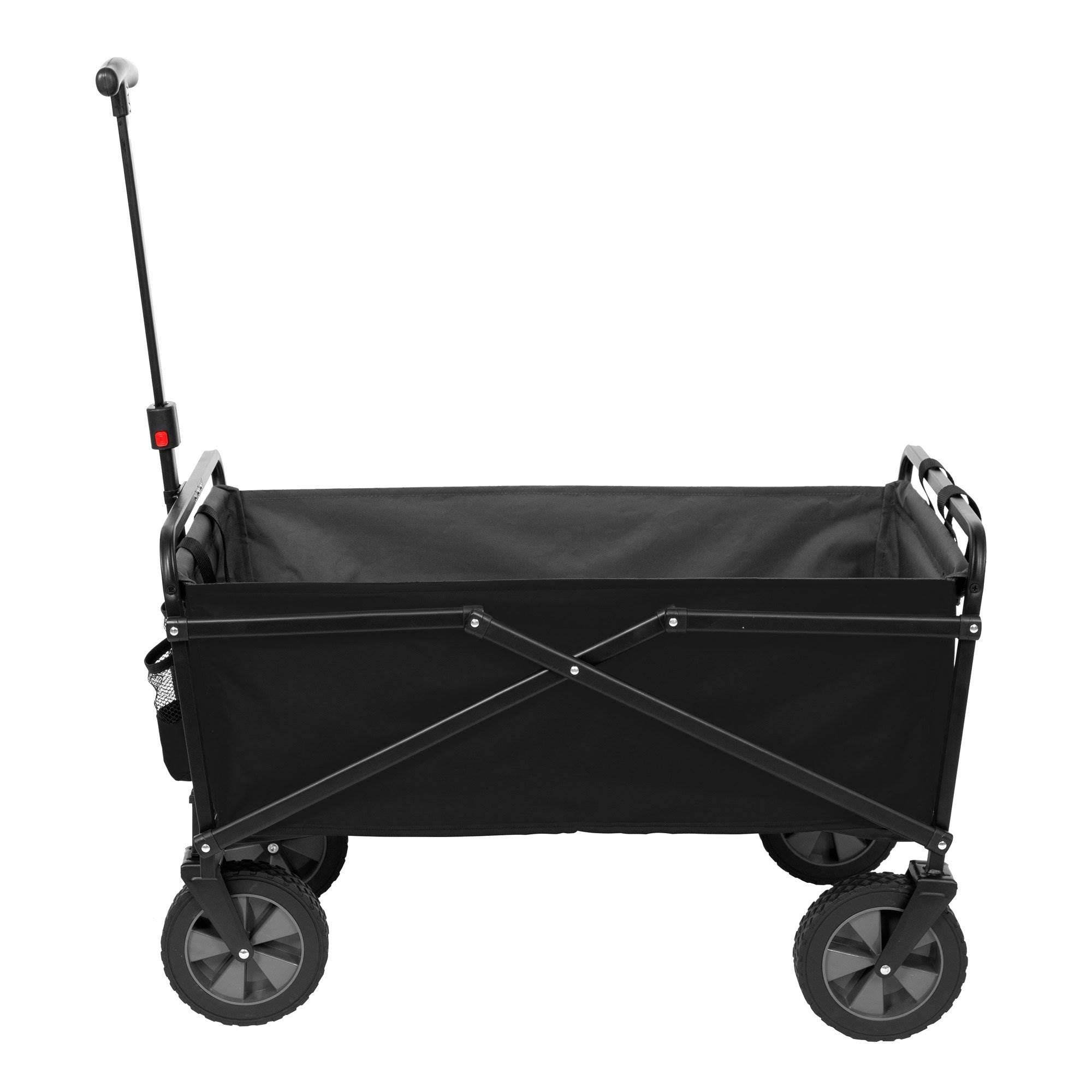 Heavy Duty Folding Utility Cart Black/Gray B519