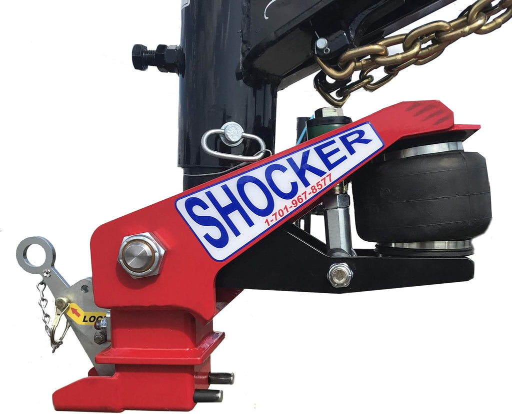 Round 4" Straight Pin 30K SL Gooseneck Air Hitch & Coupler N22589