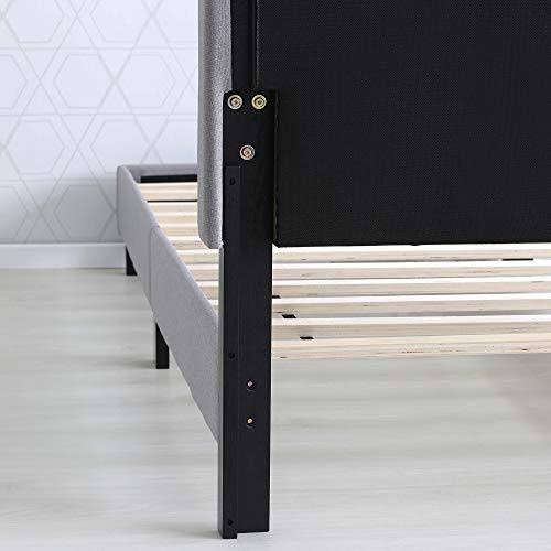 Glacier Queen Button Tufted Bed Frame Q161385