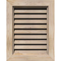Primed Vertical Gable Vent N8075