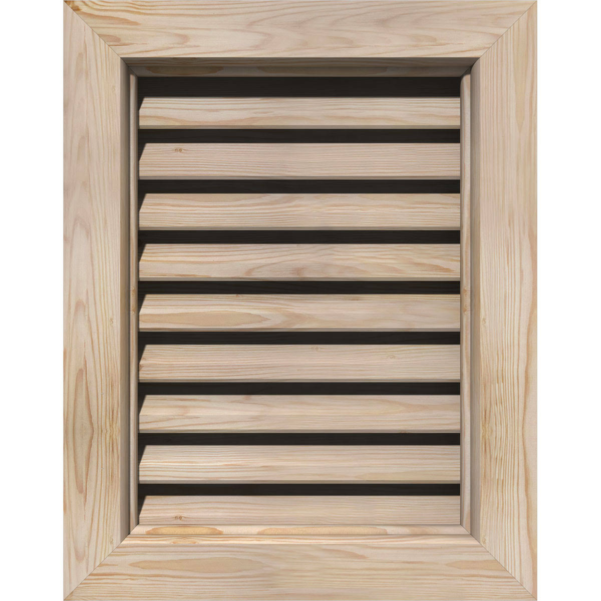 Primed Vertical Gable Vent N8075