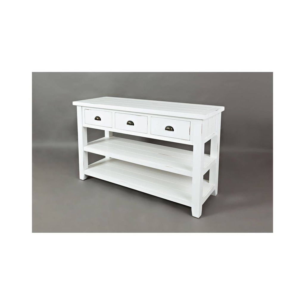 Weathered White Sofa Table N7284