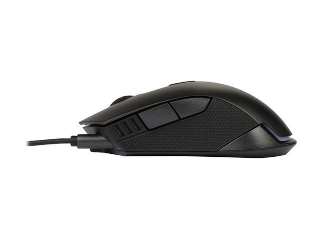 Wired USB Optical Gaming Mouse 12000 dpi Black N333557