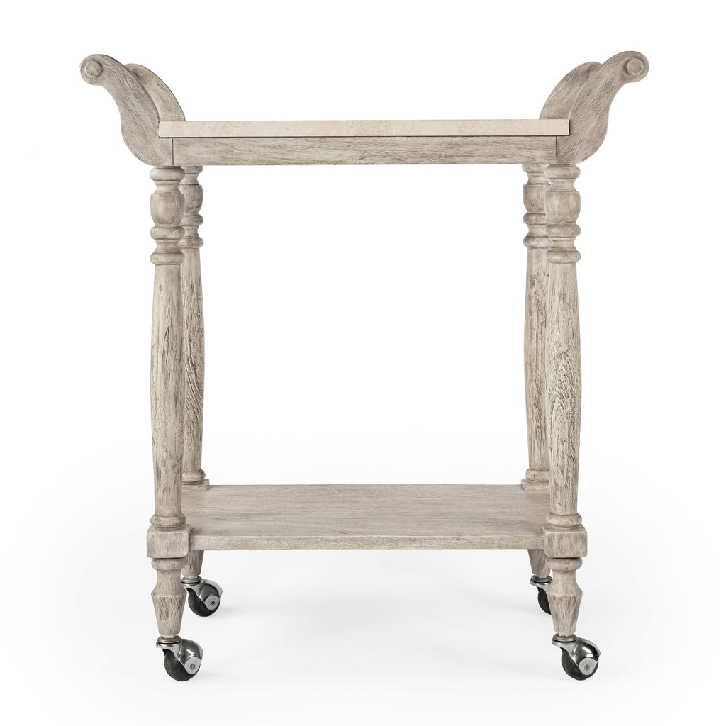 Marble Serving Cart B413
