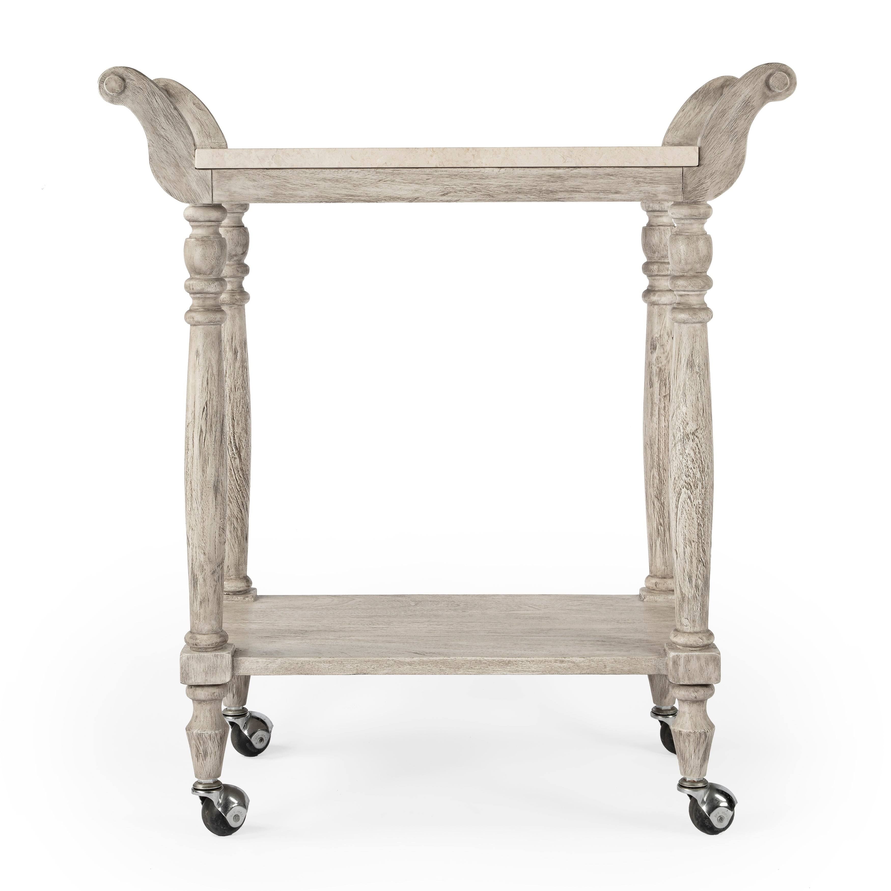 Marble Serving Cart B413