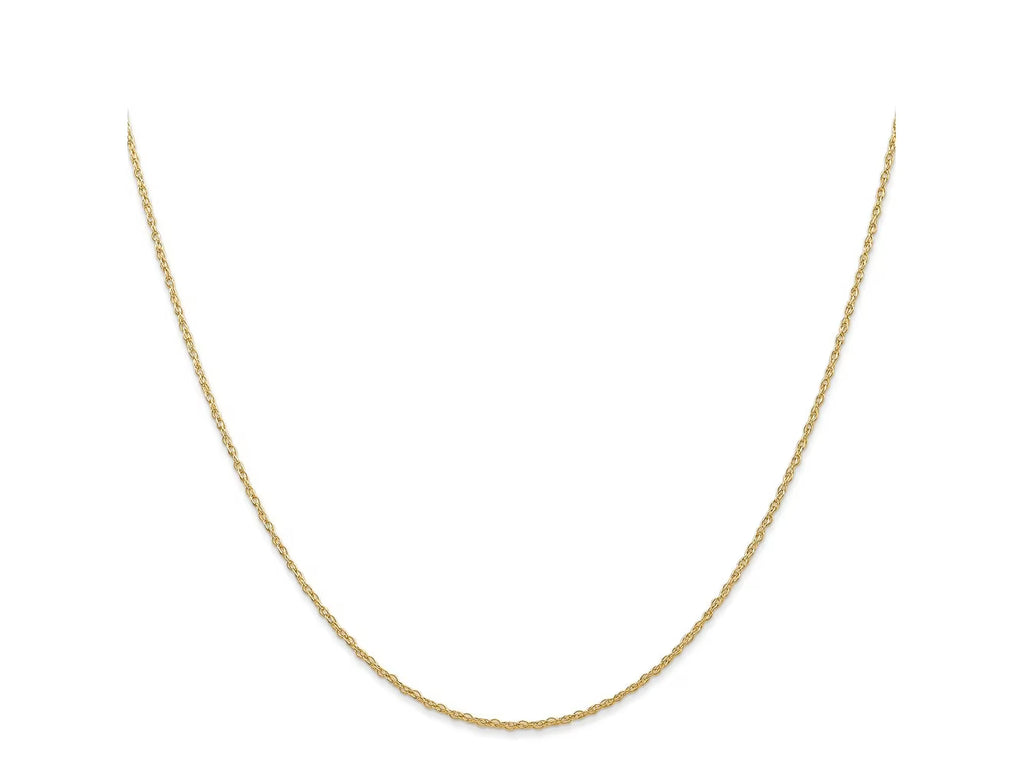 14 kt Yellow Gold Cable Rope Chain 22 Inches O413439
