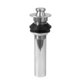 Polished Brass PVD Lift & Turn Lavatory Drain Without Overflow Holes S104444