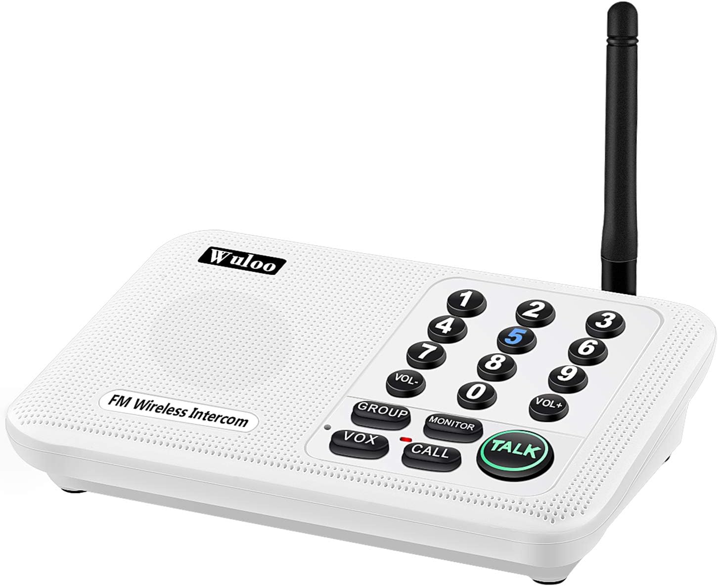 Wireless Intercom System, 2 Packs, White, 5280 Feet Range Y832