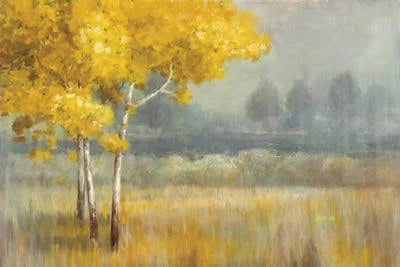 Yellow Landscape Canvas Art P46725