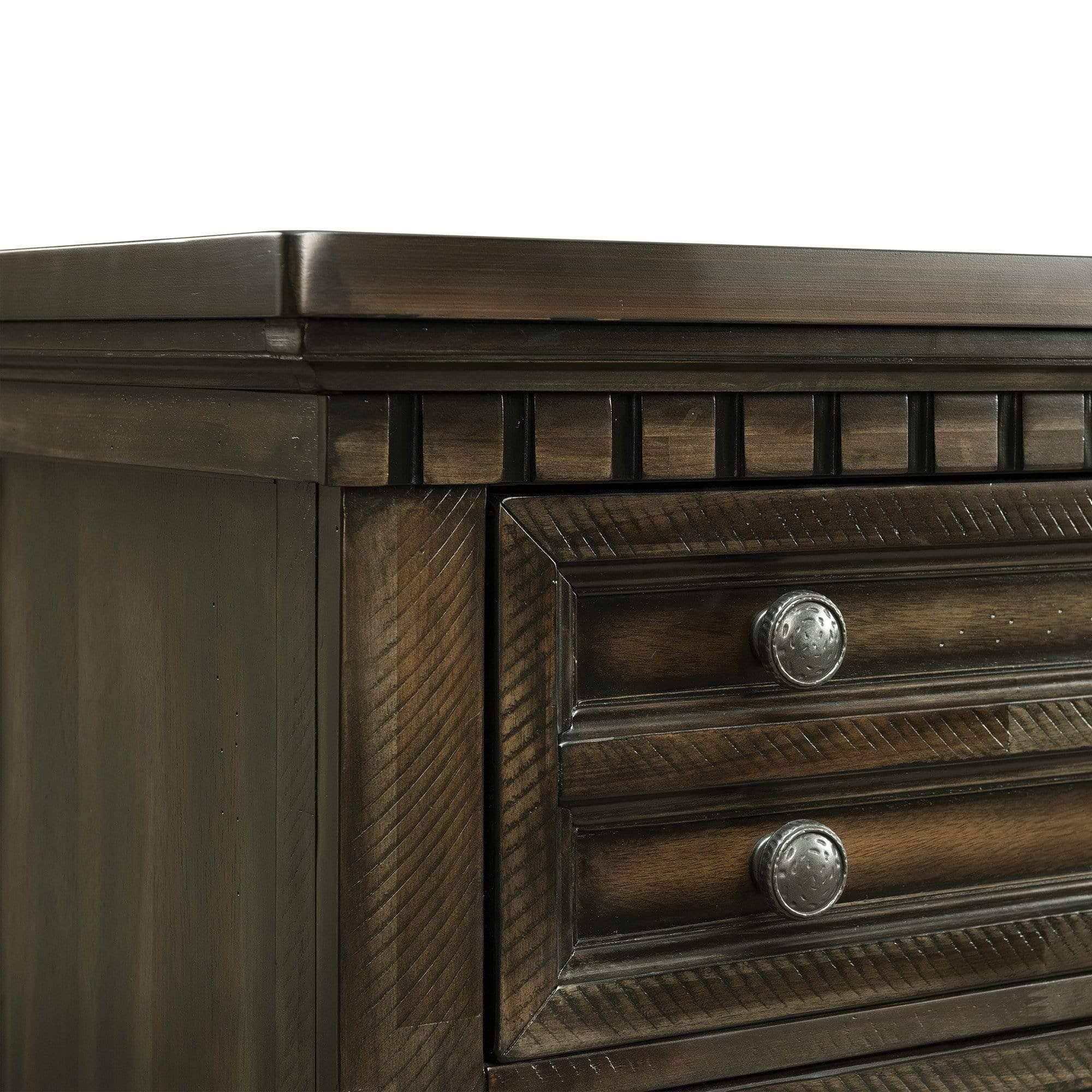 5 Drawer Chest Smokey Walnut A650147