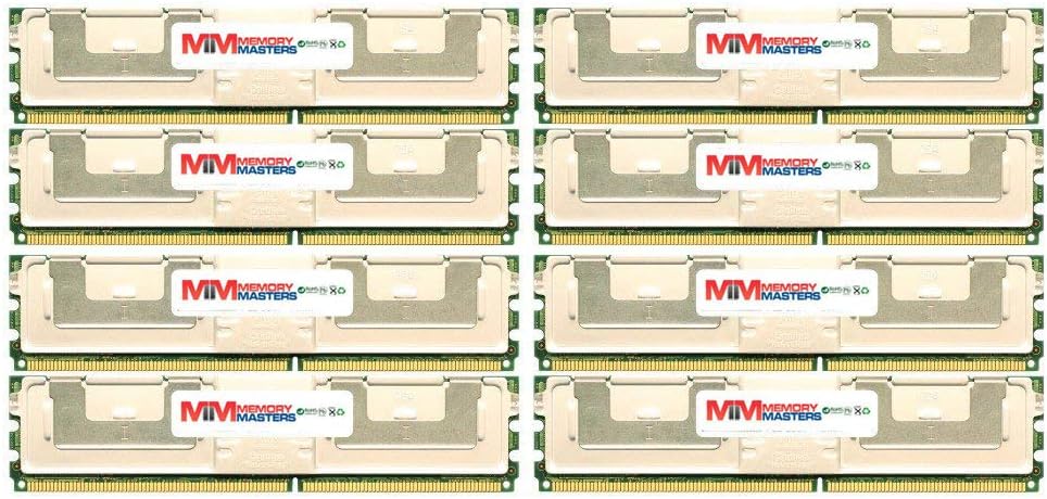 64GB (8x8GB) DDR2-667MHz PC2-5300 ECC FBDIMM 2Rx4 1.8V Fully Buffered Memory X4053