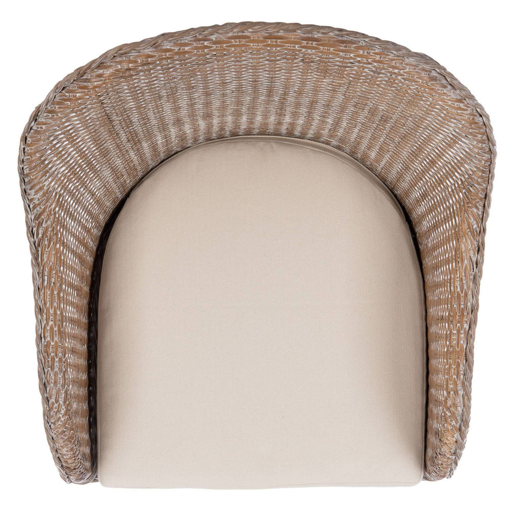 Gray White Accent Chair G614