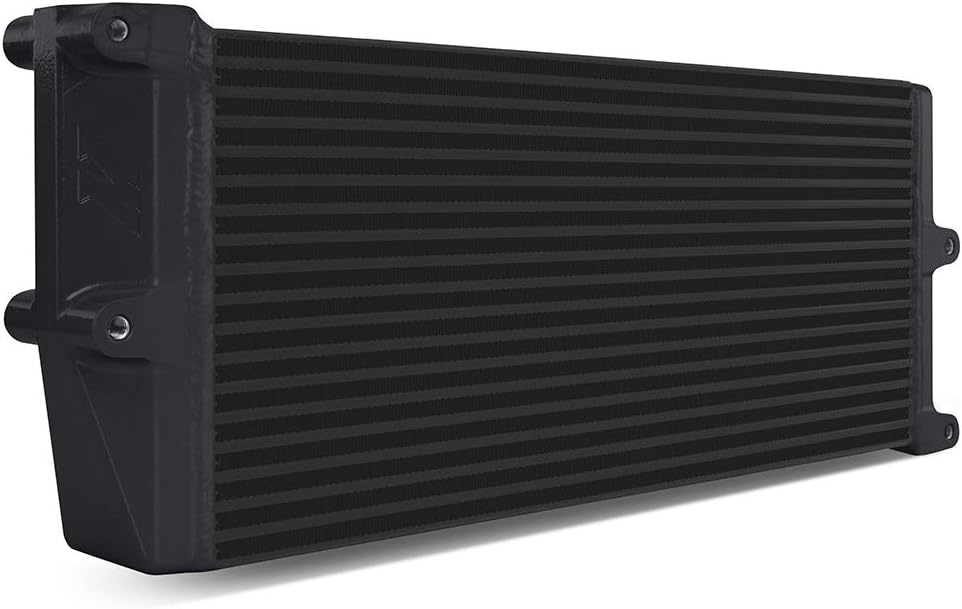 Black Bar-and-Plate Oil Cooler, 17" Core A277