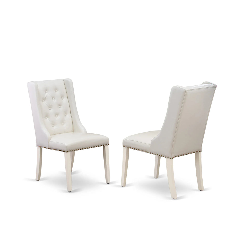 7-piece Wood Dining Room Set in Linen White O938414