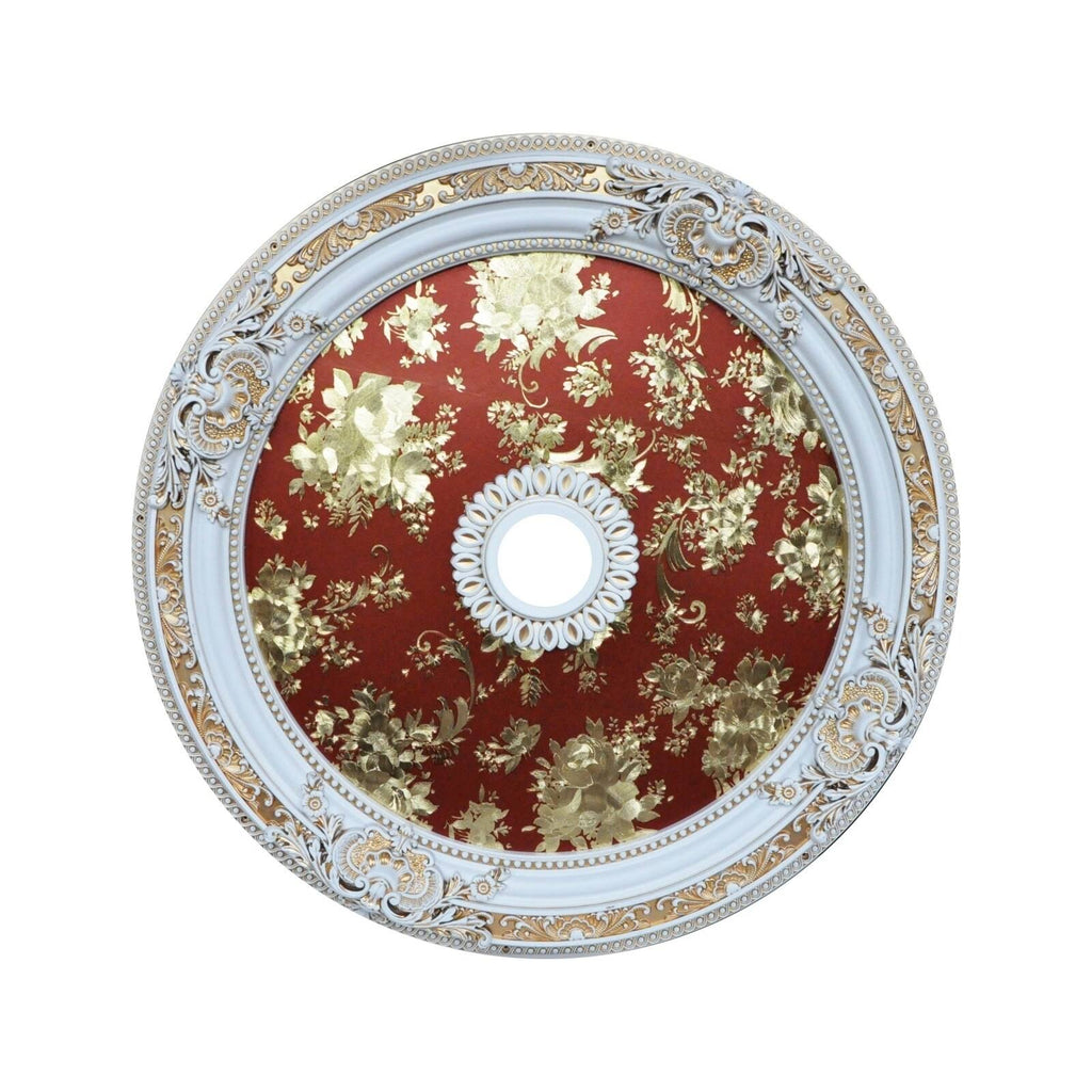 Antique White Ceiling Medallion T74111