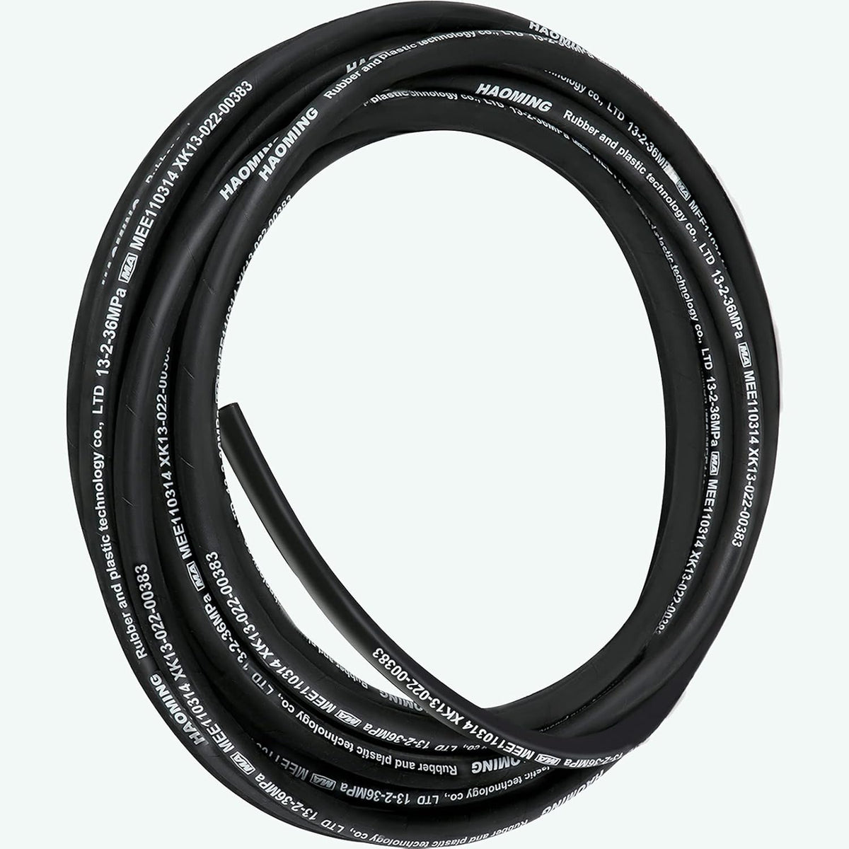 Hydraulic Hose 50 Feet 1/2 Inch 5000 PSI Pack of 2 H52084