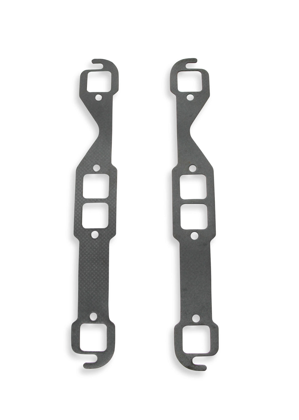 Cast Iron Exhaust Manifolds 2-1/2" Outlet Silver Ceramic Coated W1773