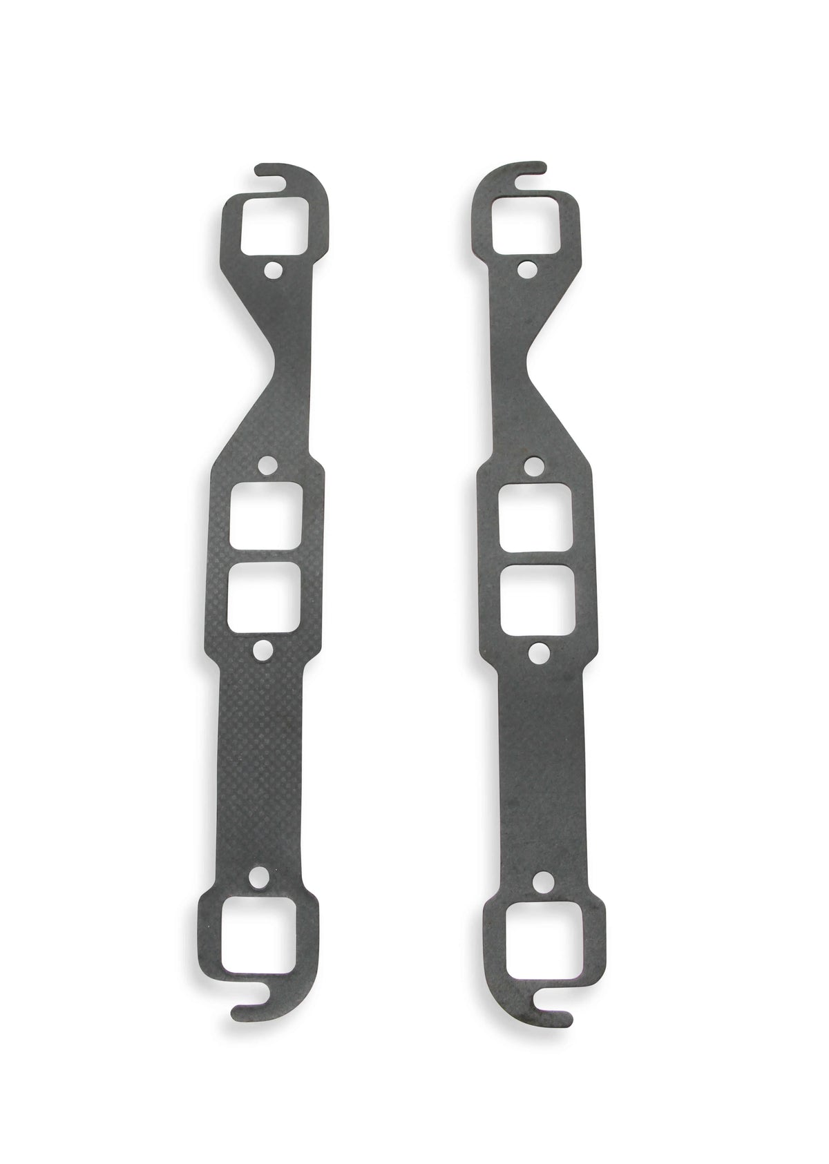Cast Iron Exhaust Manifolds 2-1/2" Outlet Silver Ceramic Coated W1773