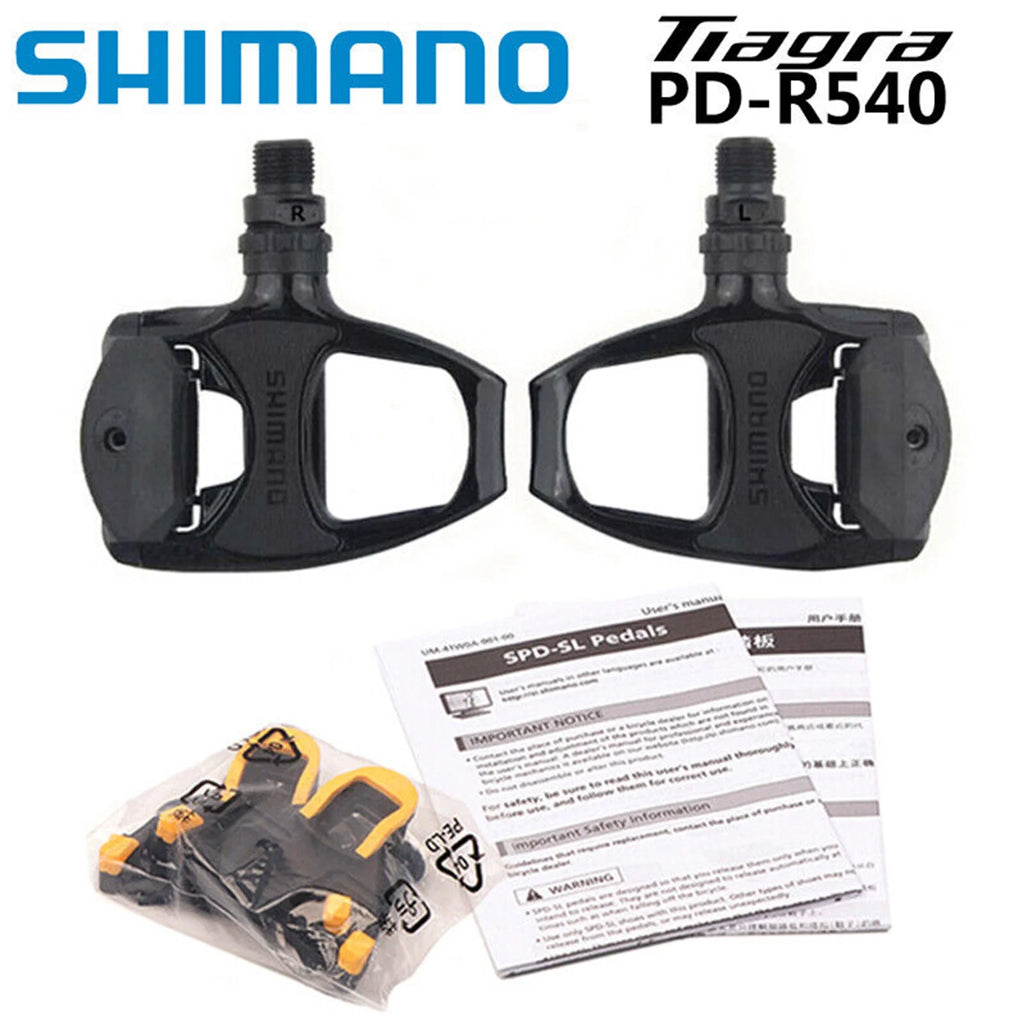 Carbon Pedal with SH11 SPD-SL Cleats E5627