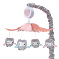Gray/Pink Musical Baby Crib Mobile Toy Pack of 2 S34605