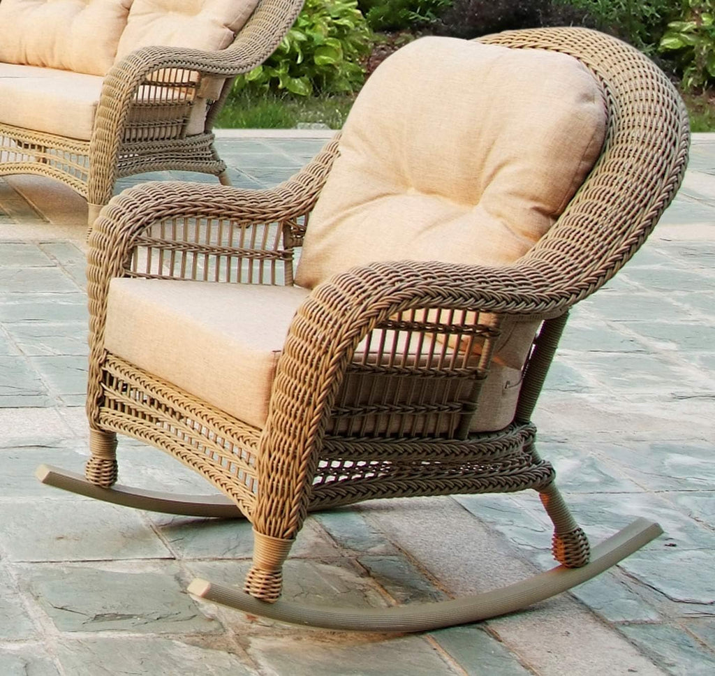 Light Brown 2-PC Outdoor Patio Conversation Chair Set Y5459