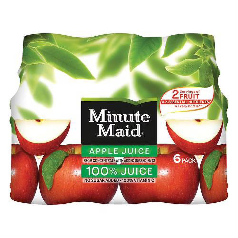 100% Apple Juice, 6 CT, 10 Oz I69133
