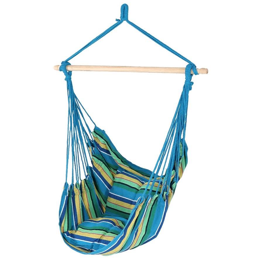 Hanging Hammock Chair Swing and C-Stand Set O7026