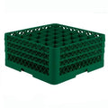 Green 36 Compartment Rack with 2 Extenders & Open Extender H14506
