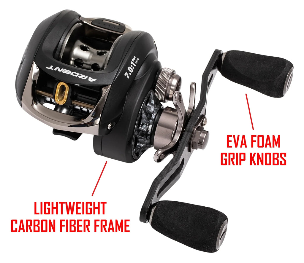 Left Hand Baitcaster, 7.0:1 Gear Ratio E329594