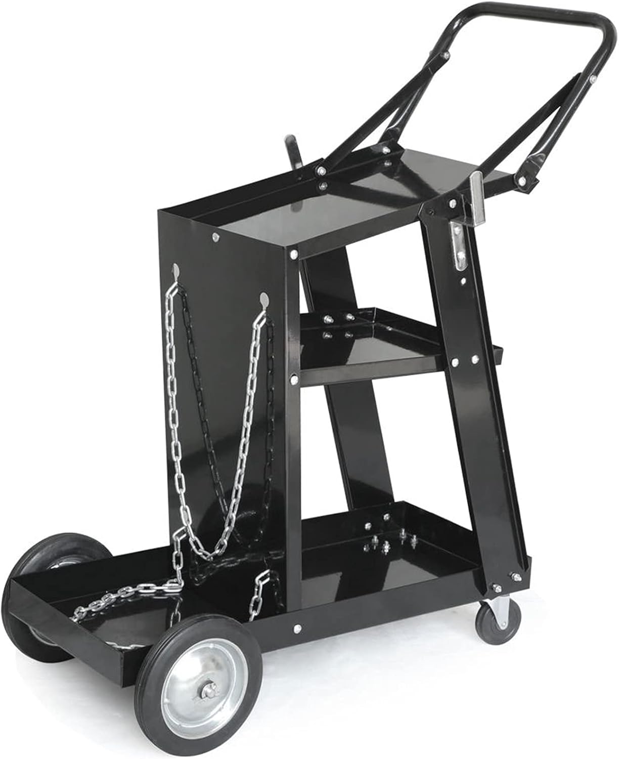 Black Welding Cart without Drawer Z316