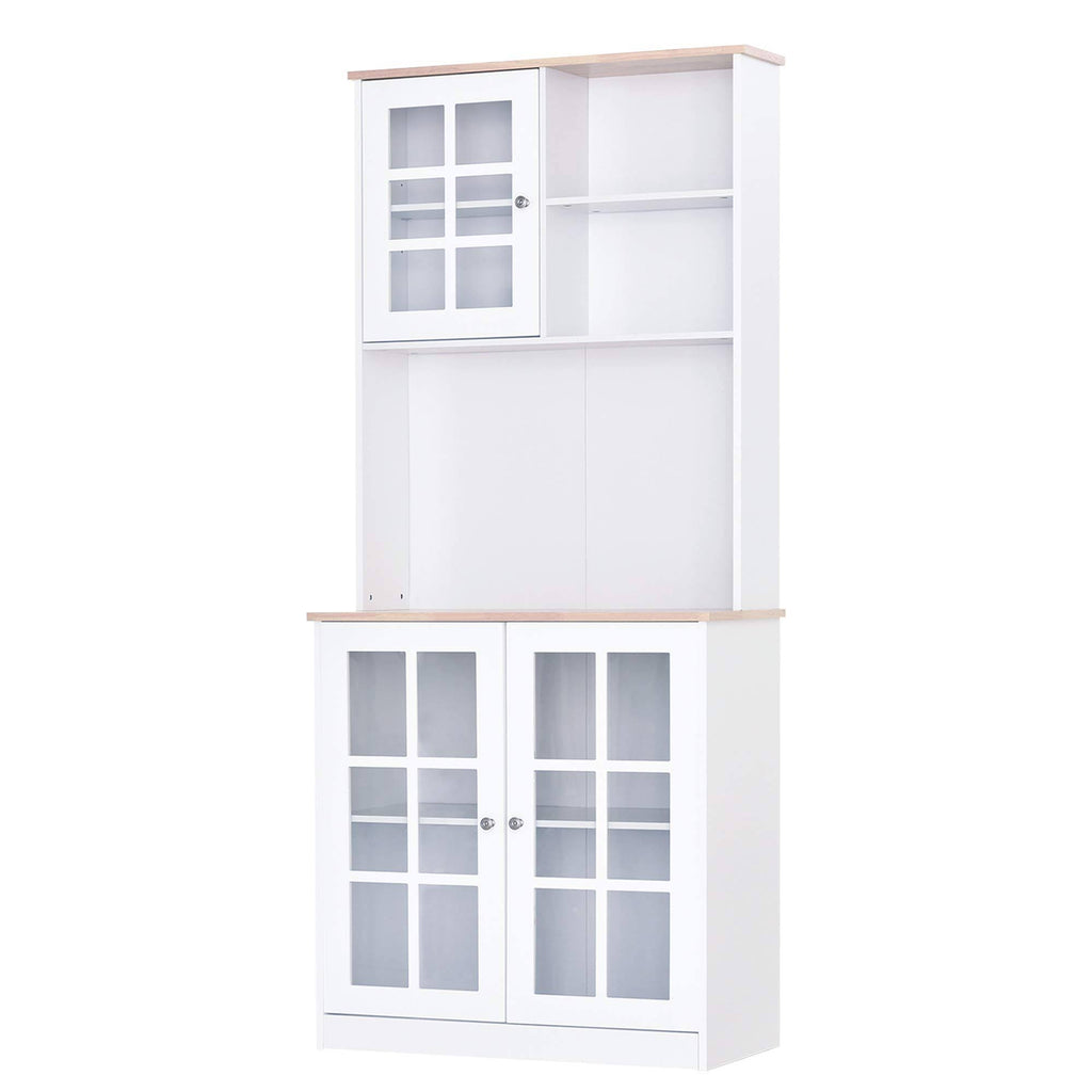 White Kitchen Pantry Cabinet Z98451