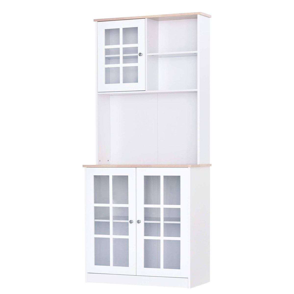 White Kitchen Pantry Cabinet Z98451