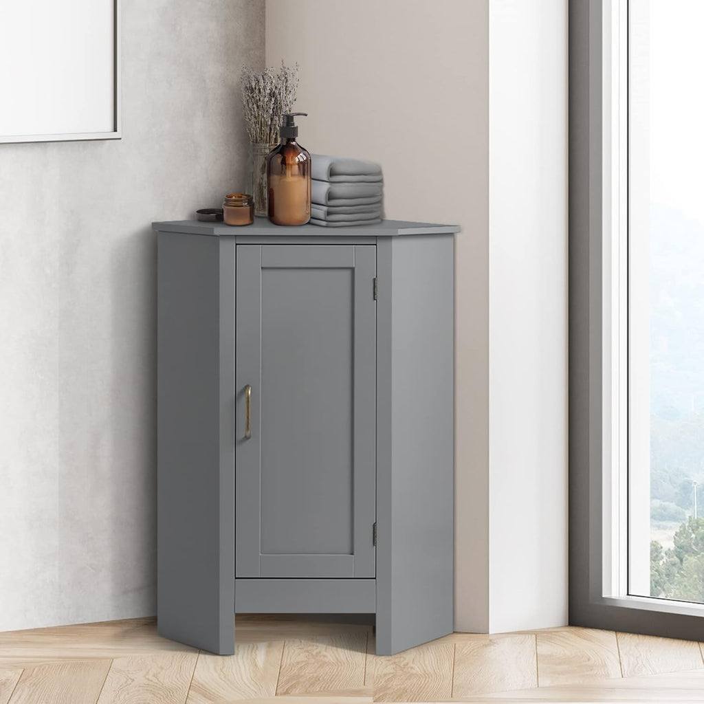 Grey Corner Cabinets V447305