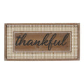 Farmhouse Thankful Cane Webb Wall Decor N1896