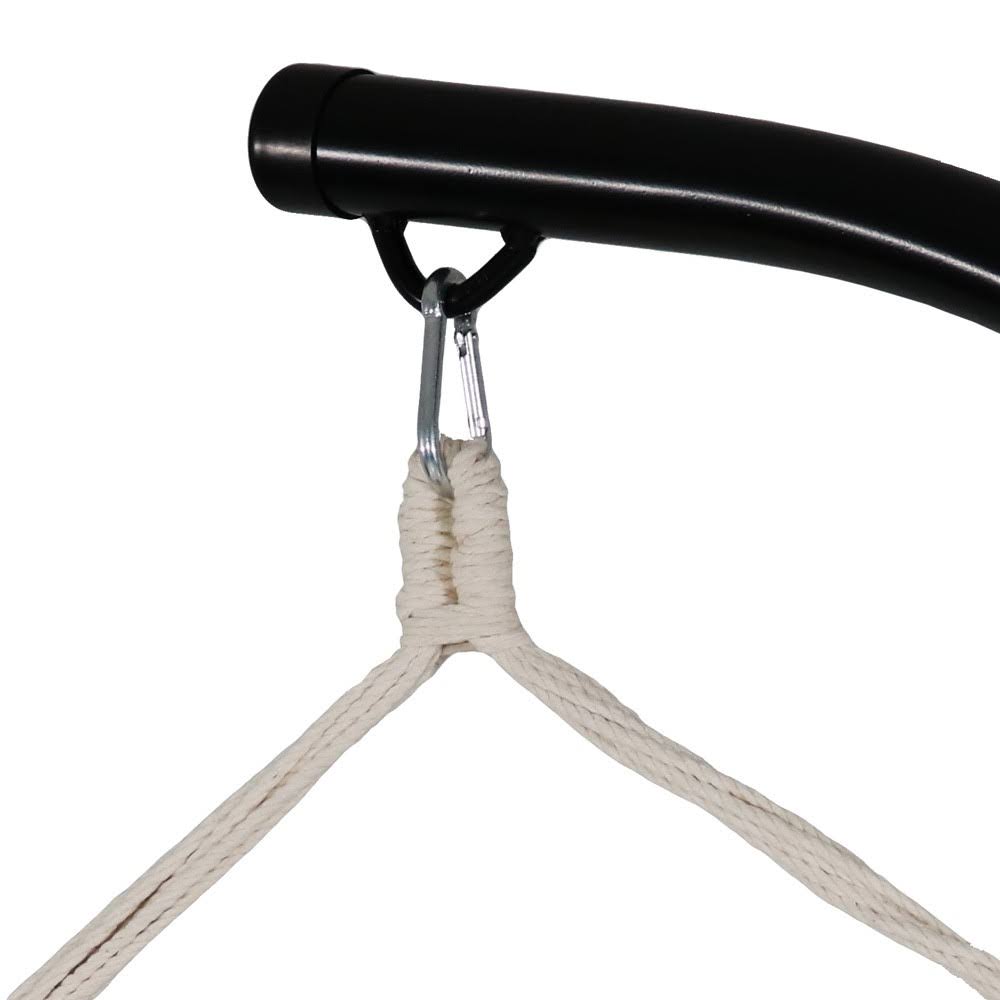 Hanging Hammock Chair Swing and C-Stand Set O7026