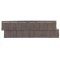 14.5 in. x 48.75 in. Plastic Shake Vinyl Siding in Cedar Blend Y626
