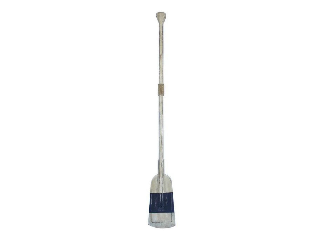 Wooden Rustic King Squared Rowing Oar With Hooks - 50 in. E452