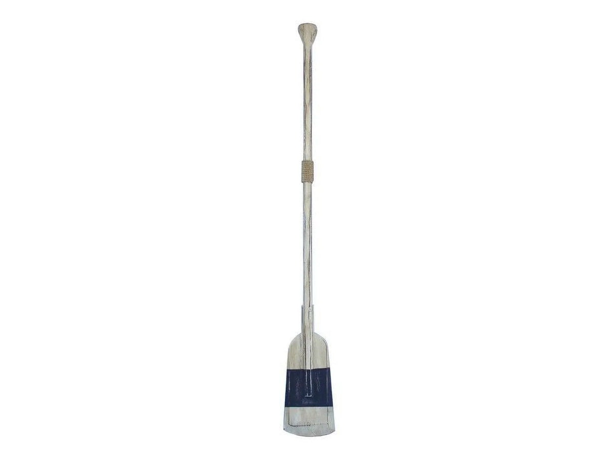 Wooden Rustic King Squared Rowing Oar With Hooks - 50 in. E452