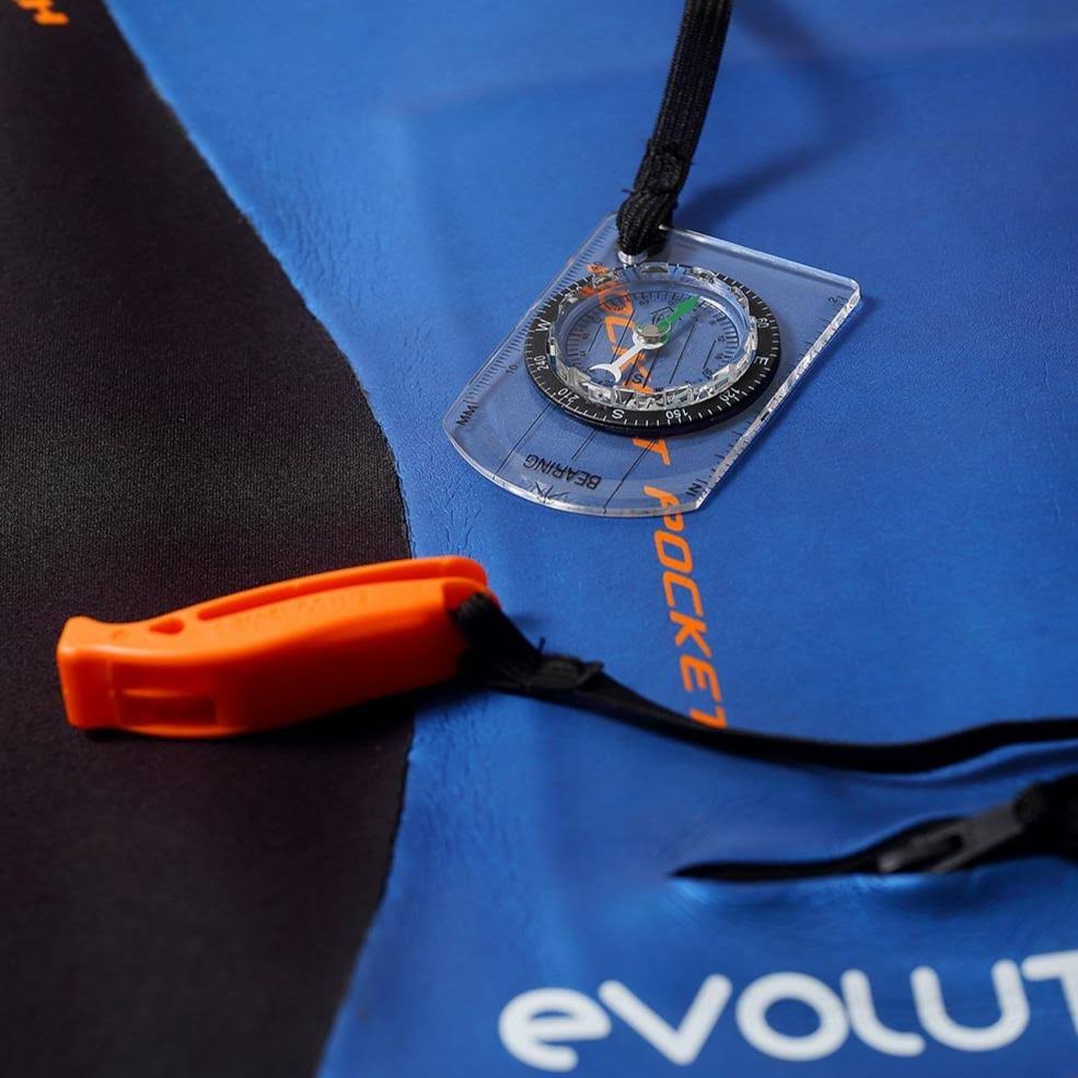 Black Blue Orange 8mm Wetsuit O1822