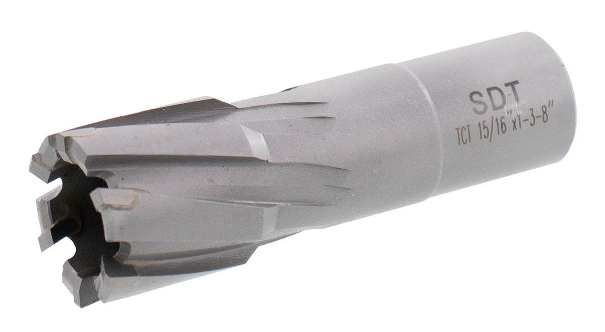 15/16" x 1-3/8" Carbide Tip Annular Cutter 3/4" Weldon G256528