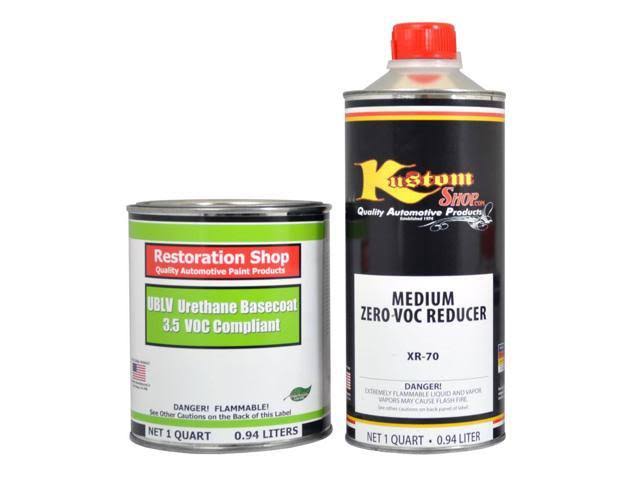 Dark Brown Quart Low VOC Urethane Basecoat Car Auto Body Paint Kit Z5021