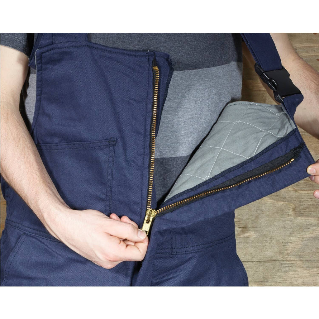 Navy FR Insulated Bib Overall Q721463