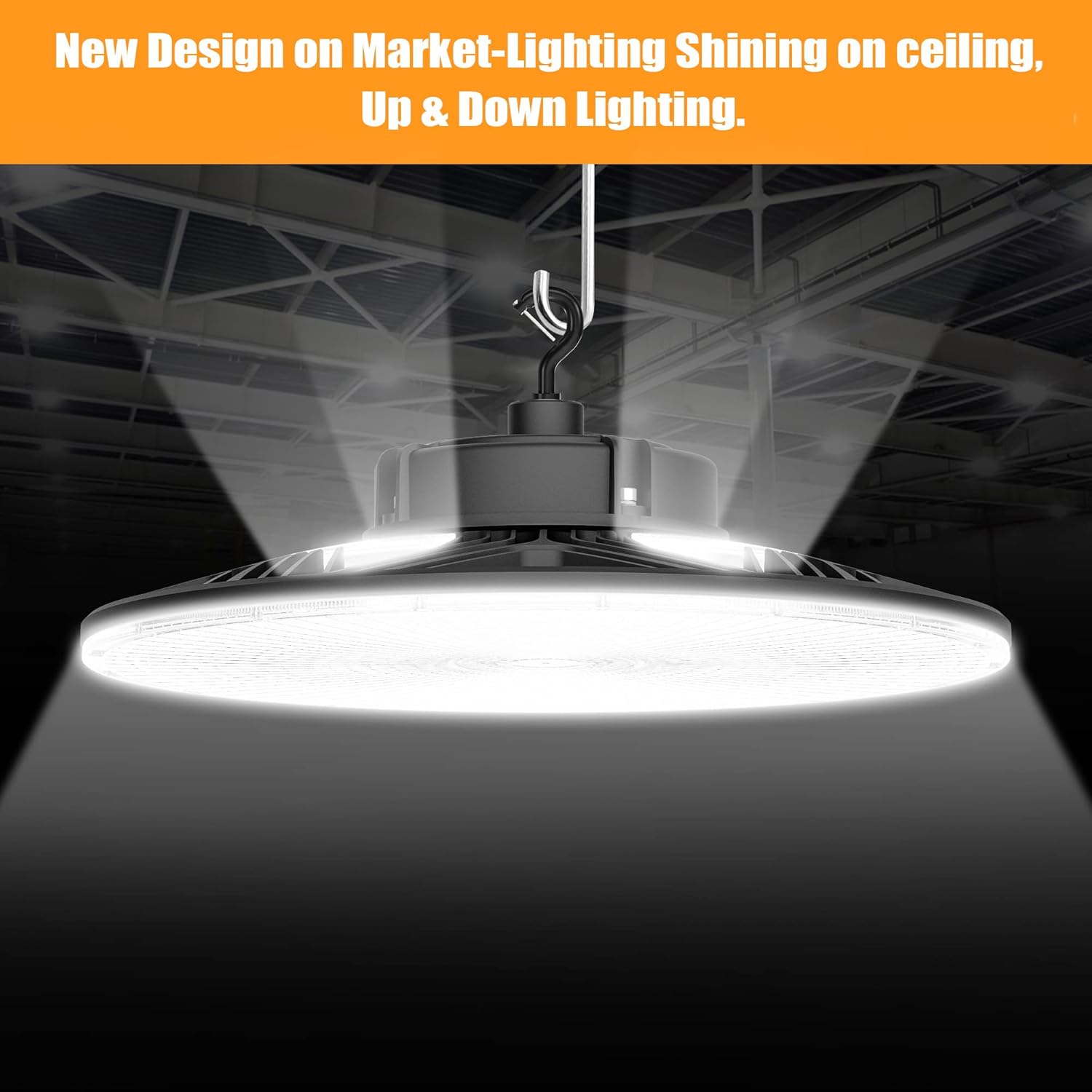 240W LED High Bay Light UFO 36000LM 5000K Dimmable IP65 K8899