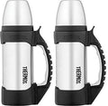 1.1 Quart Stainless Steel Beverage Bottle Pack of 2 I4942