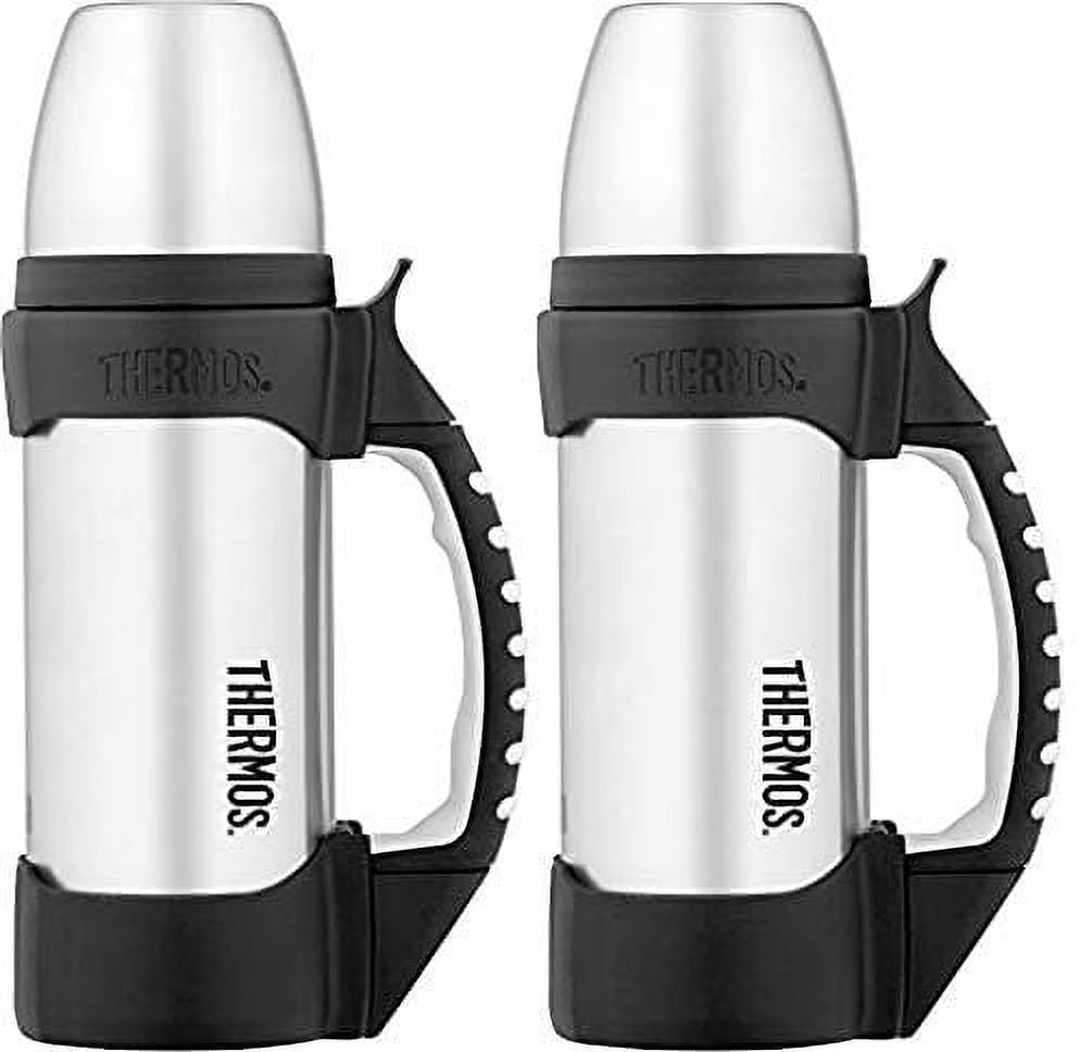 1.1 Quart Stainless Steel Beverage Bottle Pack of 2 I4942