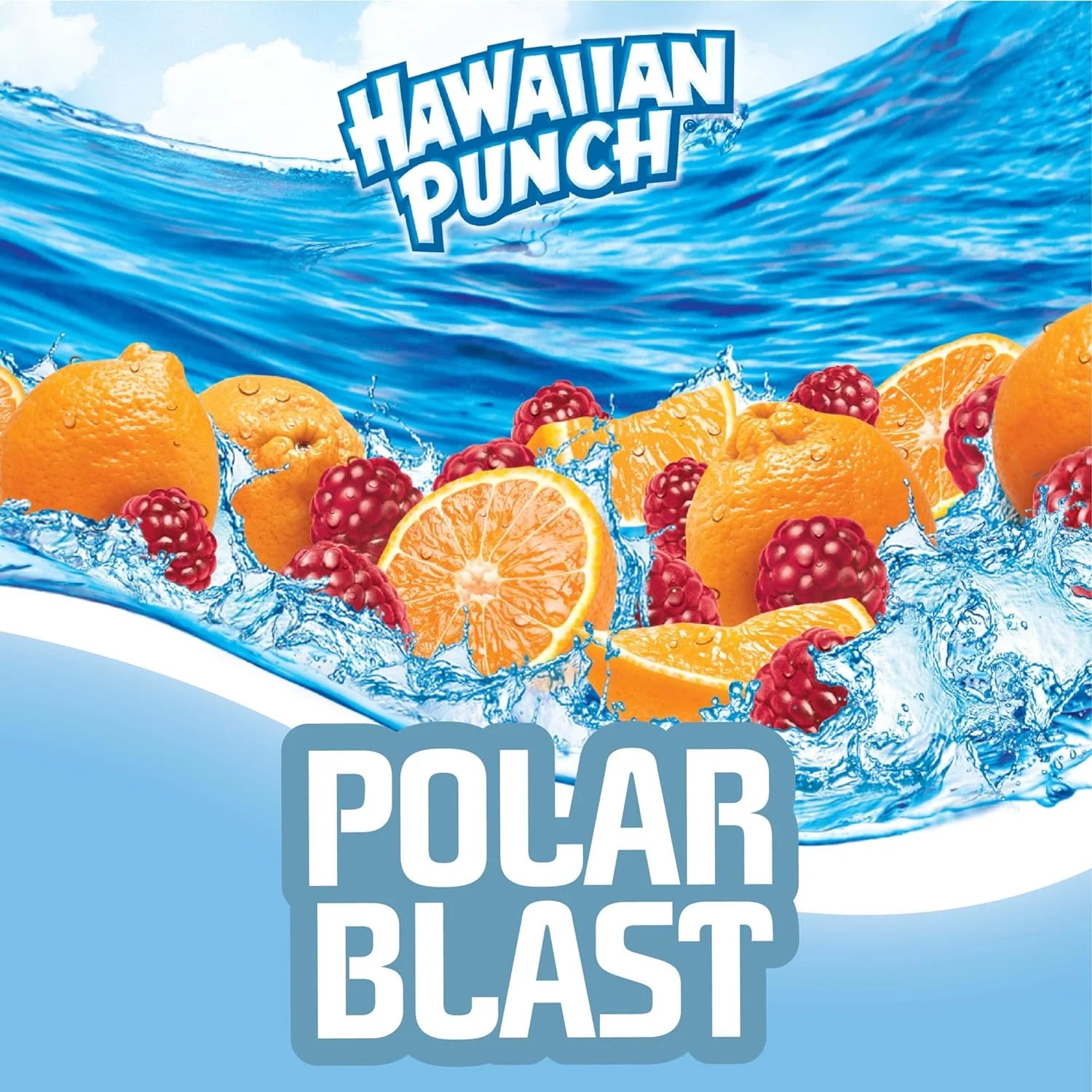 Hawaiian Punch Polar Blast Juice, 10 Fluid Ounce, 6 Count Bottles V7609
