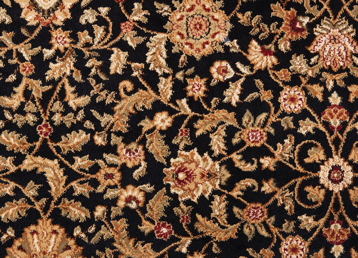 Black Oriental Car Mats T114