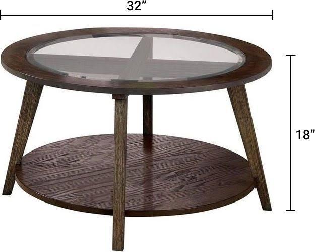 Dark Oak Coffee Table E961