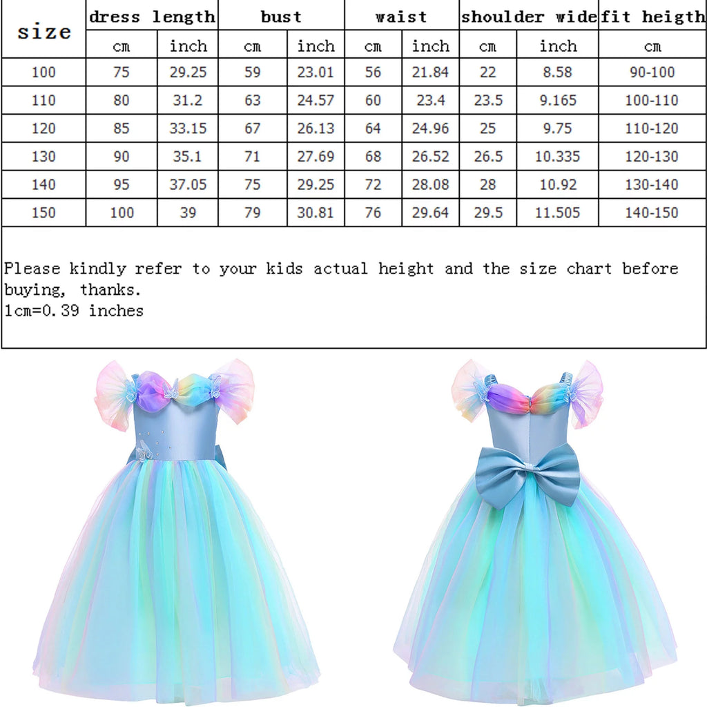 Princess Costume Fancy Dress Up Outfit H24967