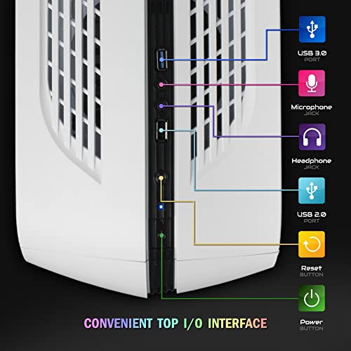 Intel Quad Core i5 3.2GHz 16GB RAM 120GB SSD 500GB HDD GT1030 2GB Graphics Card Wi-Fi Gaming Desktop Computer W210112